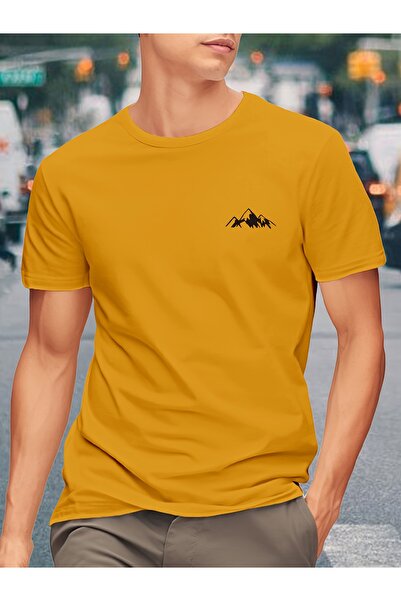 GALASHOP Mountain Graphic T-Shirt for Men