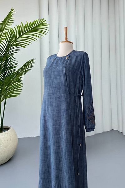 Göktepe Slim Jeans Ferace - Side Tie Ferace