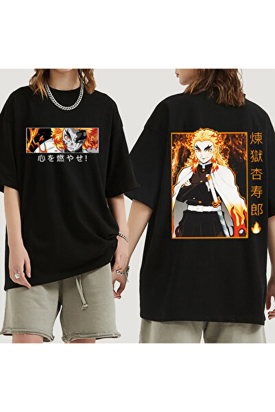 GALASHOP تي شيرت صيفي عصري من الرسوم المتحركة اليابانية Demon Slayer Tokito M...