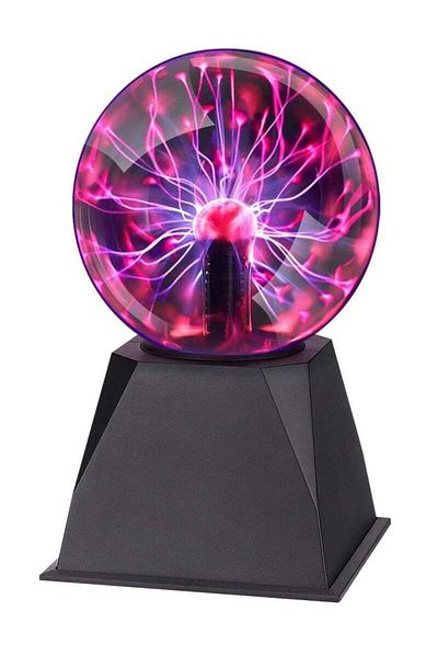 Generic MARK STORE Plasma Ball 5 Inch, Plasma Globe Touch and Sound Sensitive Plasma Lamp Plug in Electric