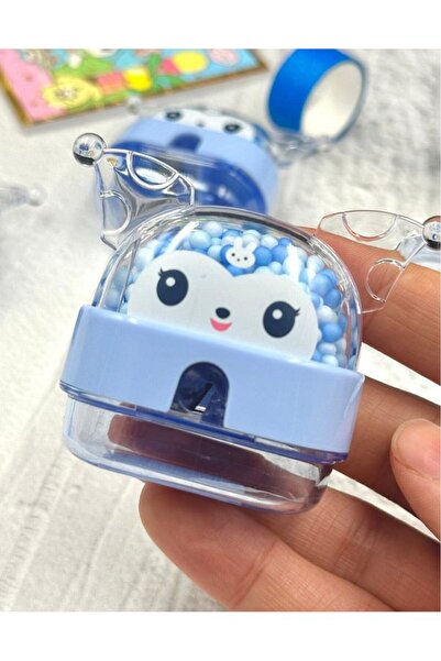 adayus قلم رصاص كورومي منقوش باللون الأزرق إيجابي