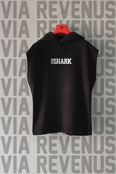 Vordevia Gym Front and Back Printed Zero Sleeve Hooded Sports Tshirt and Custom Jersey Fabric Sports Shorts