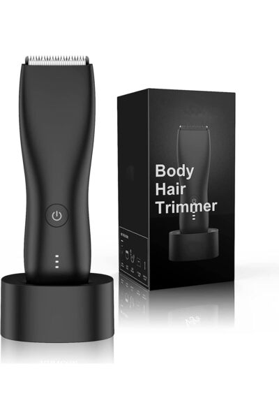 AUTOYSUR Body Hair Trimmer, Groin Hair Trimmer for Men and Women, All-in-one Hair Clipper with Adjustable Gui