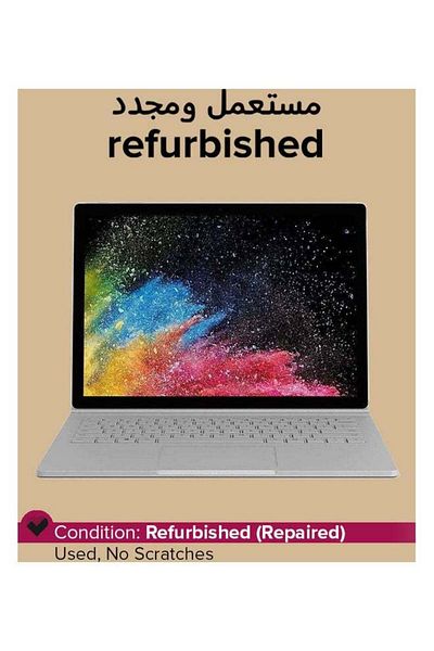MICROSOFT Pre-owned Surface Book 2 2017 13.5-inch Intel Core i7 8th Gen 16 GB 512 GB Silver