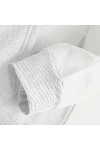 New Shine White Unisex Ferrari Printed Sweatshirt