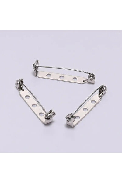 Alize 3.3cm Silver Pin Clip