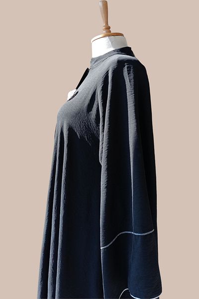 Göktepe Sera - Brooch Evening Dress Ferace