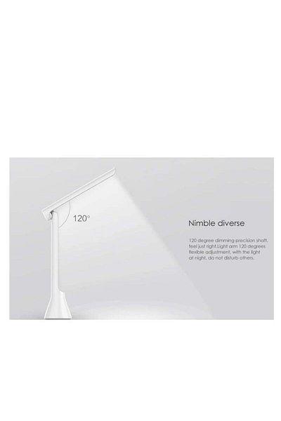 Generic Yeelight Yeelight Portable Table Lamp: Small, Folding, Eye-Friendly Desk Lamp with 3 Brightness Lev