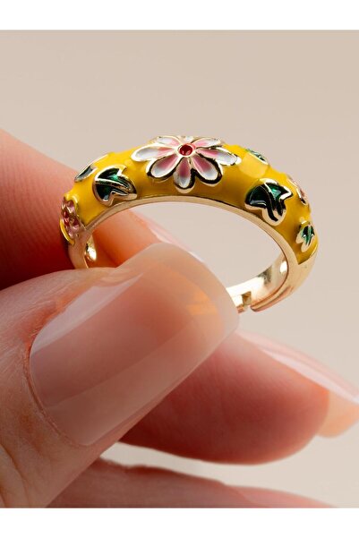 Portakal Esintisi خاتم زهرة قابل للتعديل من بيلاروزا مينيلي