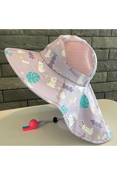 zehracatasariim Cute Cartoon Sun Hat, Beach Hat, Children's Sea Hat Compatible for Ages 3-10