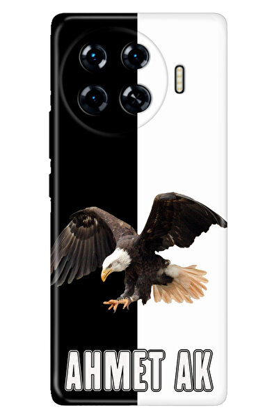 TECNO Spark 20 Pro Plus+ Kılıf Tema İsim Yazılı Kişiye Özel Silikon Kapak Mod...