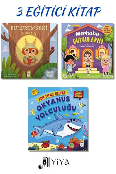 Bulurum Seni ORMANDA (Fenerli) - Merhaba DUYGULARIM (Cırt Cırtlı) - OKYANUS YOLCULUĞU (Pop - Up)