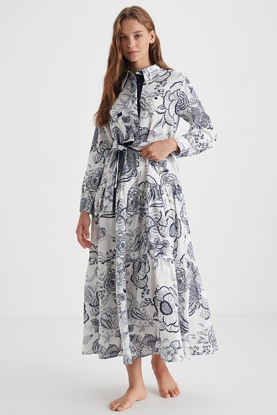 Penyemood Floral Print Dress