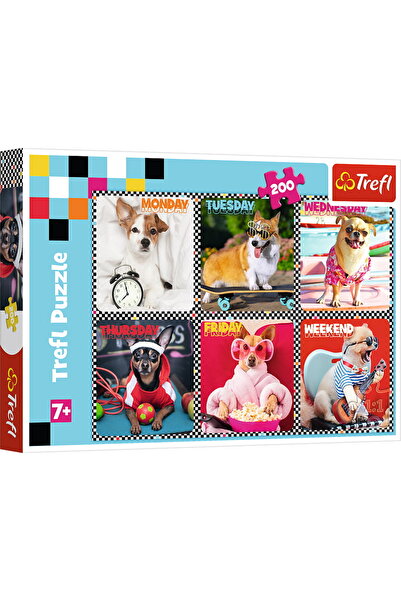 Trefl Puzzle 200 Cateii Fericiti