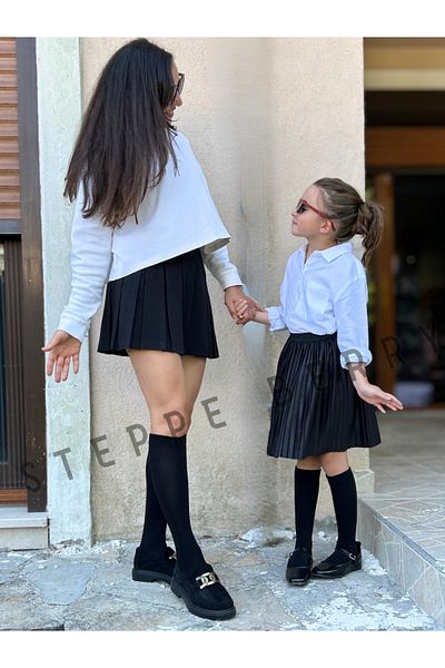 STEPPE BERRY Knee-High Casual and School Socks
