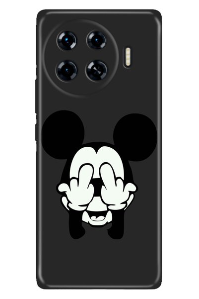 TECNO Spark 20 Pro Plus 6.78inc Kılıf Renkli Silikon Baskılı TPU Mickey Karakter