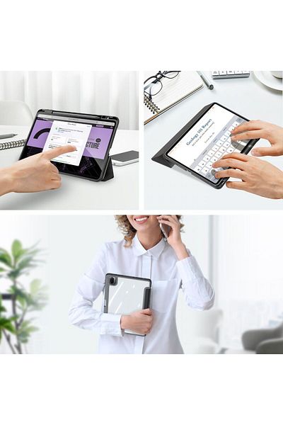 SIGLOO Premium case for Samsung Galaxy Tab S6 Lite 10.4", Smart Pen support, anti-shock, Blue