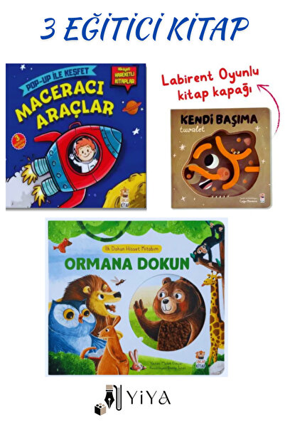 Sincap Kitap Ormana Dokun (Dokun Hisset) - Kendi Başıma TUVALET (Labirent Oyu...
