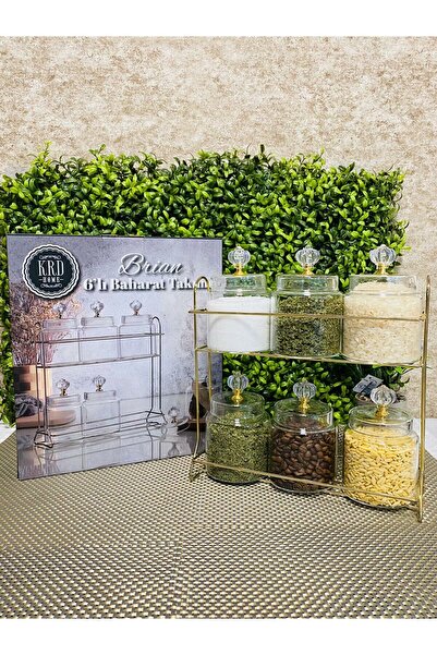 KRD Home 6-Piece Bri̇an Spice Set