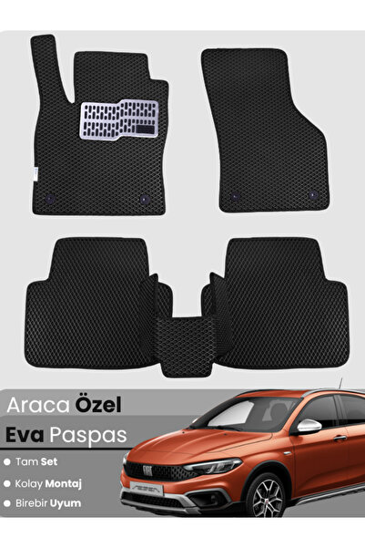 Genel Markalar Fiat Egea Cross,Hatchback Uyumlu EVA Paspas Tam Set – Birebir ...