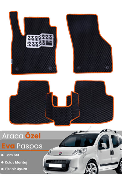 Guerrino مجموعة كاملة من سجادة EVA المتوافقة مع Fiat Fiorino (2013-2025) - مط...
