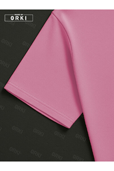 EFFRENATU Man Printed – Oversize Men's Pink T-Shirt & White Shorts Set