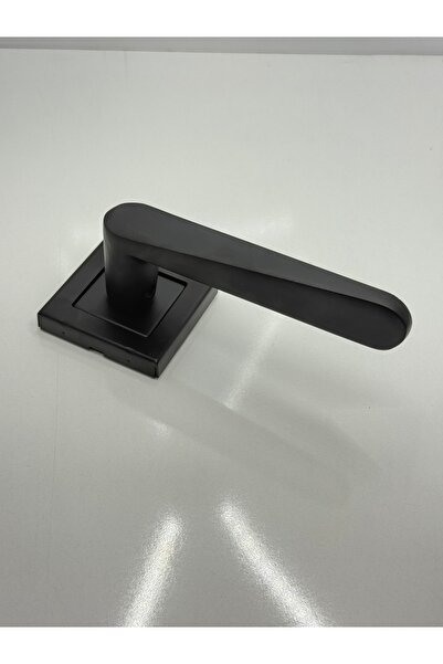 ERZURUMLUTEKNİK CEDİT ROZETLİ ODA KAPI KOLU MAT SİYAH