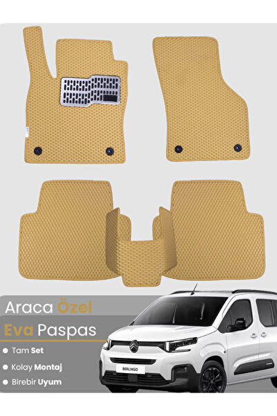 Figapp مجموعة كاملة من سجادة EVA لسيتروين بيرلينجو (2019 وما بعدها) - مطابقة ...