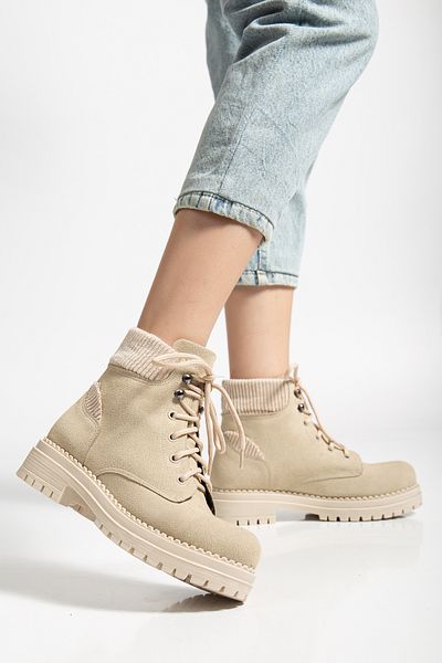 MİSS ZÜLÜF Women's Casual Fleece Lining Winter Height Keep Warm Non-Slip Thermolastic Sole Long Omrlu Material Boots