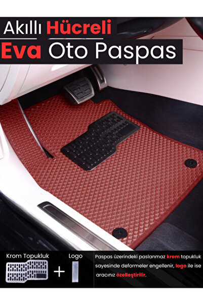 stiloto BMW 3 SERİSİ F30 SEDAN (2012-2019) Uyumlu EVA Paspas Tam Set–Araca Özel,Su Geçirmez