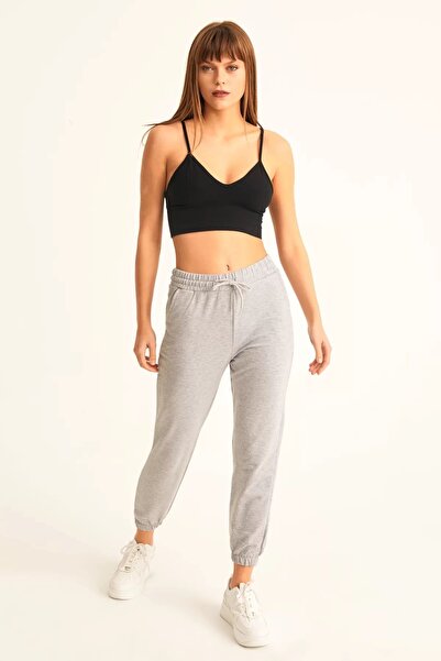 UYN SPORT Φόρμα γυμναστικής με δύο κορδόνια, συμπαγής, τύπου jogger