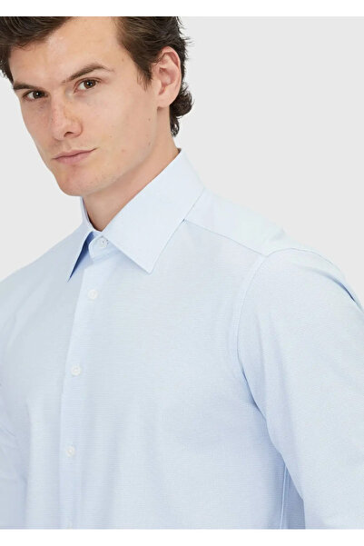 Ramsey Cămașă clasică cu dungi albastre