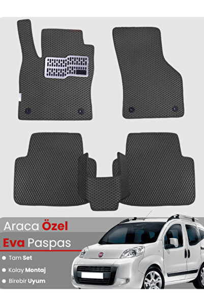 Guerrino مجموعة كاملة من سجادة EVA المتوافقة مع Fiat Fiorino (2013-2025) - مط...