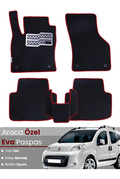 Guerrino مجموعة كاملة من سجادة EVA المتوافقة مع Fiat Fiorino (2013-2025) - مط...