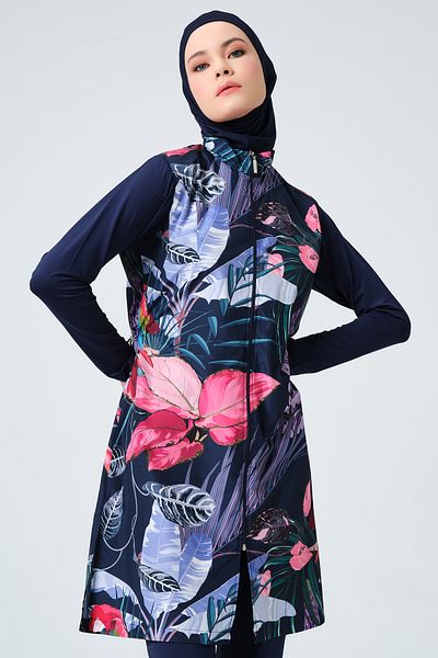 HIJAB VIP Parachute and Lycra Swimsuit