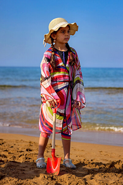 Marina Swimwear Girls Beach Kimono - Light Chiffon Pareo Cp2507