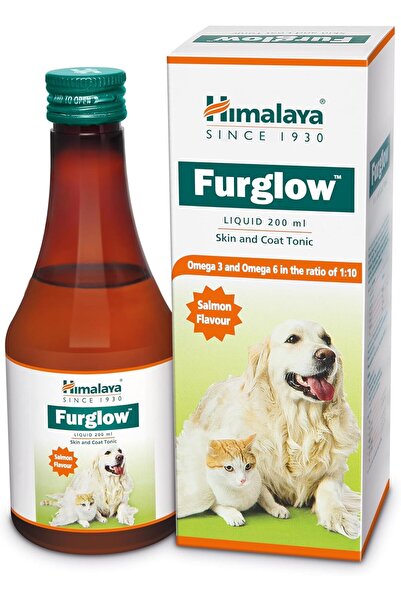 Himalaya FurGlow | Controls Hair Shedding, Flaky Skin, and Dandruff for Dogs of all Ages| 200 ml
