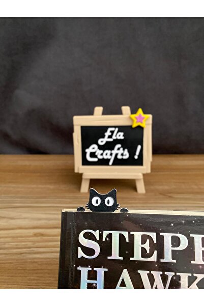 Ela Crafts 3D Cat Bookmark – Decorative and Durable Bookmark, Special Design