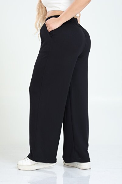 Esina Γυναικείο Modal Υφασμάτινο Φαρδύ Φούτερ με Φαρδύ Πόδι