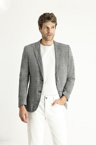 Kiğılı Regular Fit Cotton Classic Jacket
