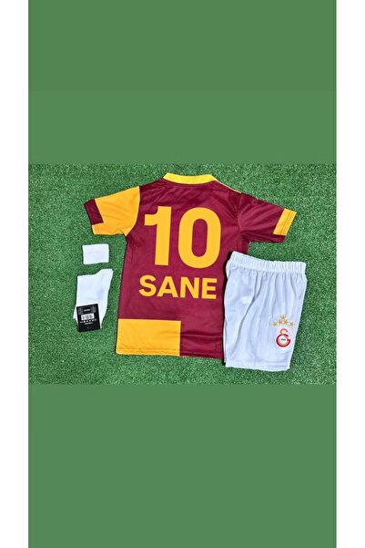 SPECİAL ARENA ̸G̸S̸ ̸S̸A̸R̸A̸Y̸ 26 LEROY SANE 10 İÇ SAHA PARÇALI ÇOCIK TARAFTAR FORMASI 4 LÜ SET