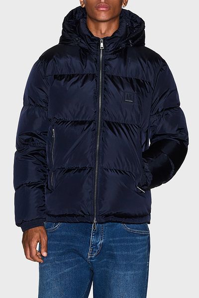 Armani Exchange Down Filled Detachable Hood down Jacket Men's Coat Xm000348 Af12286 Ub10