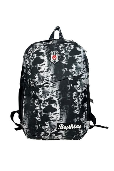 Beşiktaş Shadow Pattern Comfort Backpack