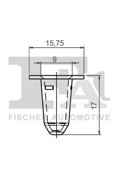 FA1 11-60035.10, Decorative and protective cover clips