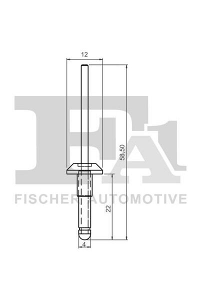 FA1 55-20002.25, Clips for decorative and protective covering