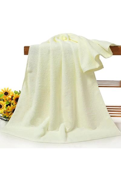 MAXQON Beach Towel - 100% Cotton 600 GSM Over Sized (90x180cm), Highly Absorbent Bath Sheet For Pool