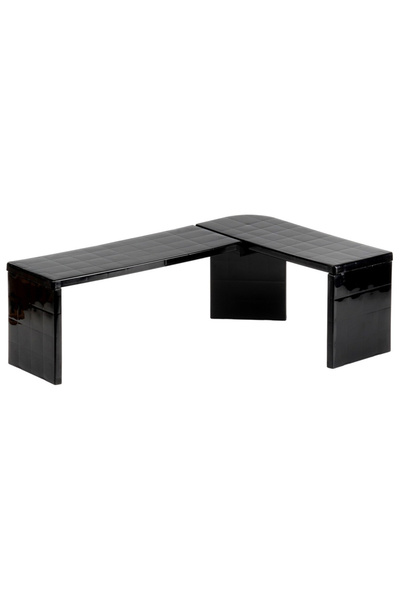 shumee Black corner kitchen shelf 47x32x15.5 cm