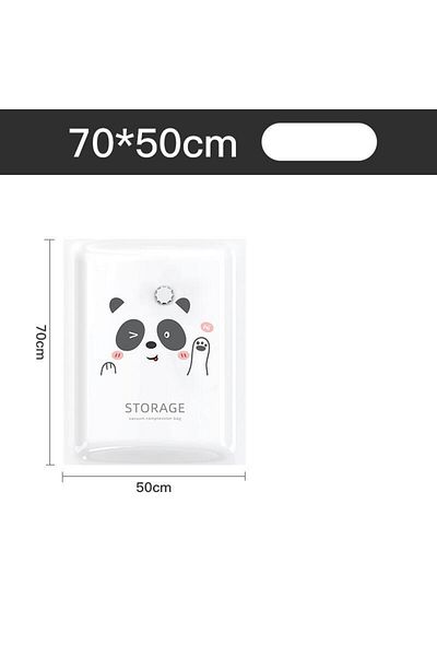Choice1 Vacuum Bag S Reusable Vacuum Bag and Pump Cover for Clothes Storing Large Plastic Compression Empty