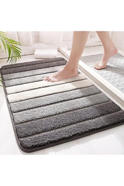 Generic VAODO Bathroom Rugs Bath Mat, 50x80cm Non-slip Quick Drying Microfibe...