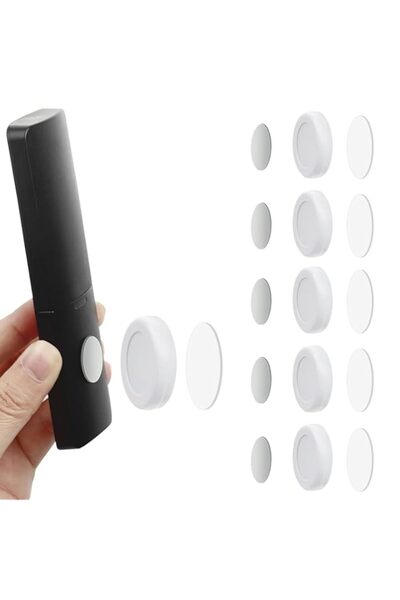 Generic Magnetic Remote Control Holder Wall Mount with Strong Magnet Sticker ...